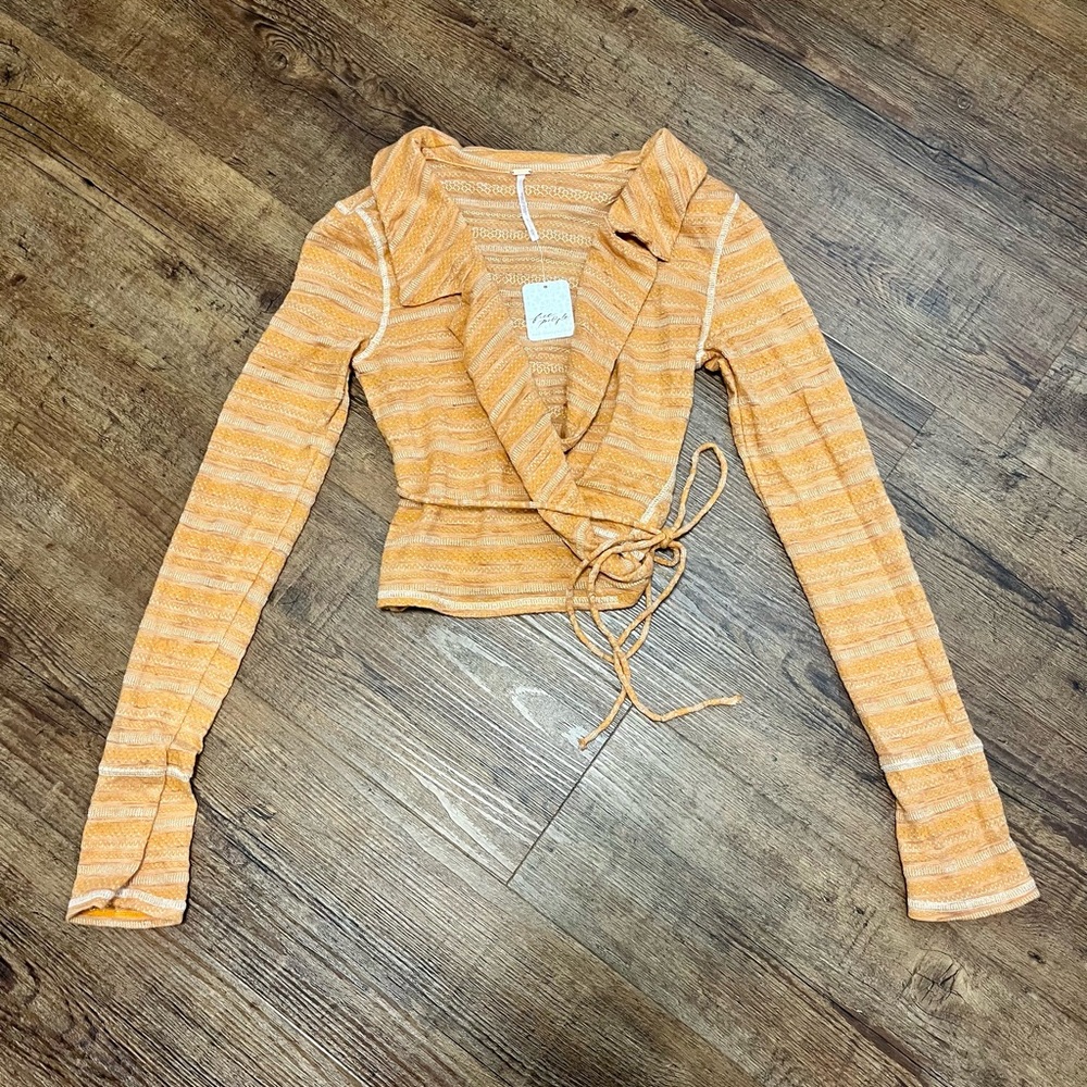 Free People Eloise Wrap Top - Picture 4 of 7